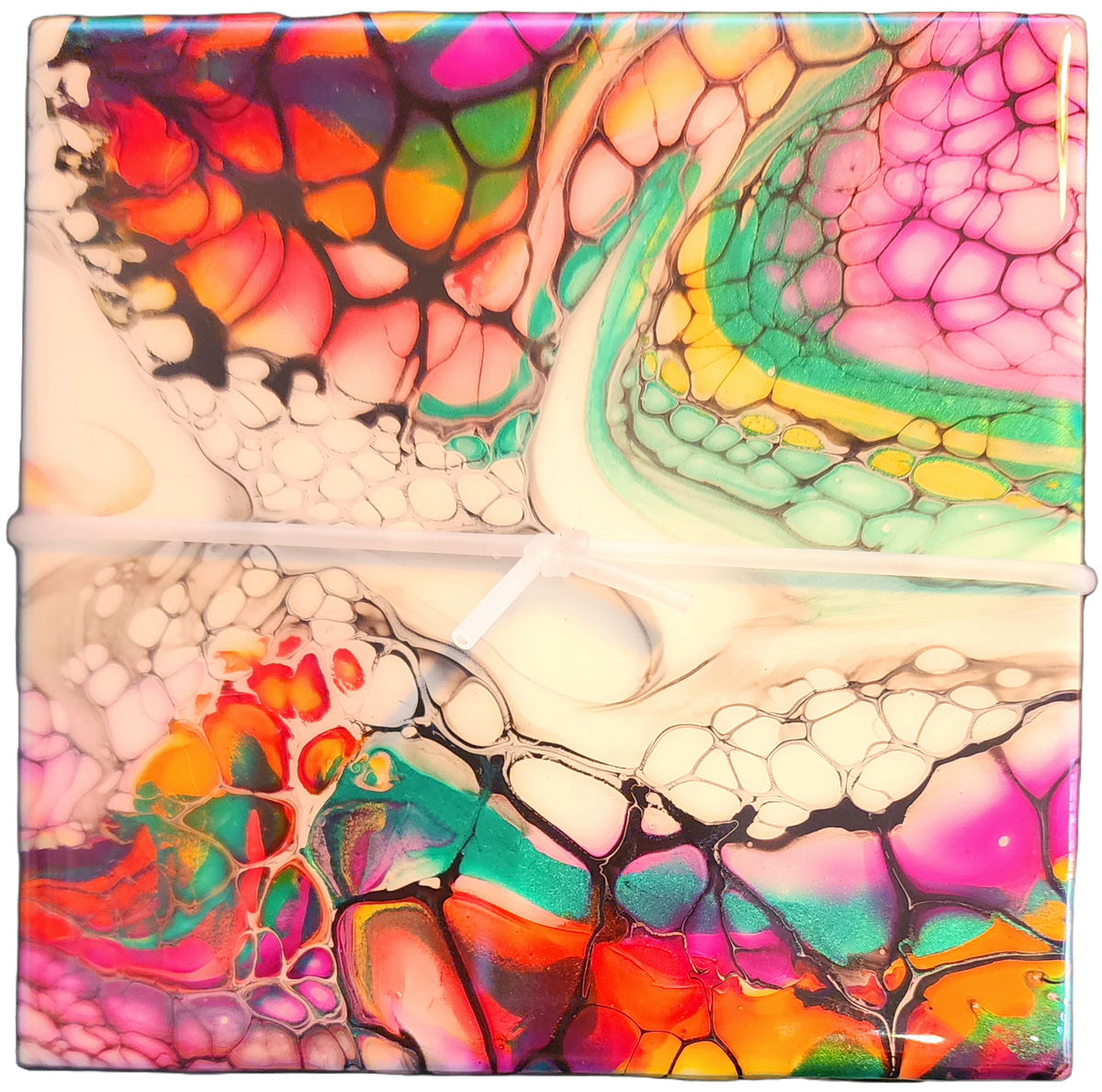 Coasters (Multiple Colors) by Local Memphis Artist Sandra Barrett