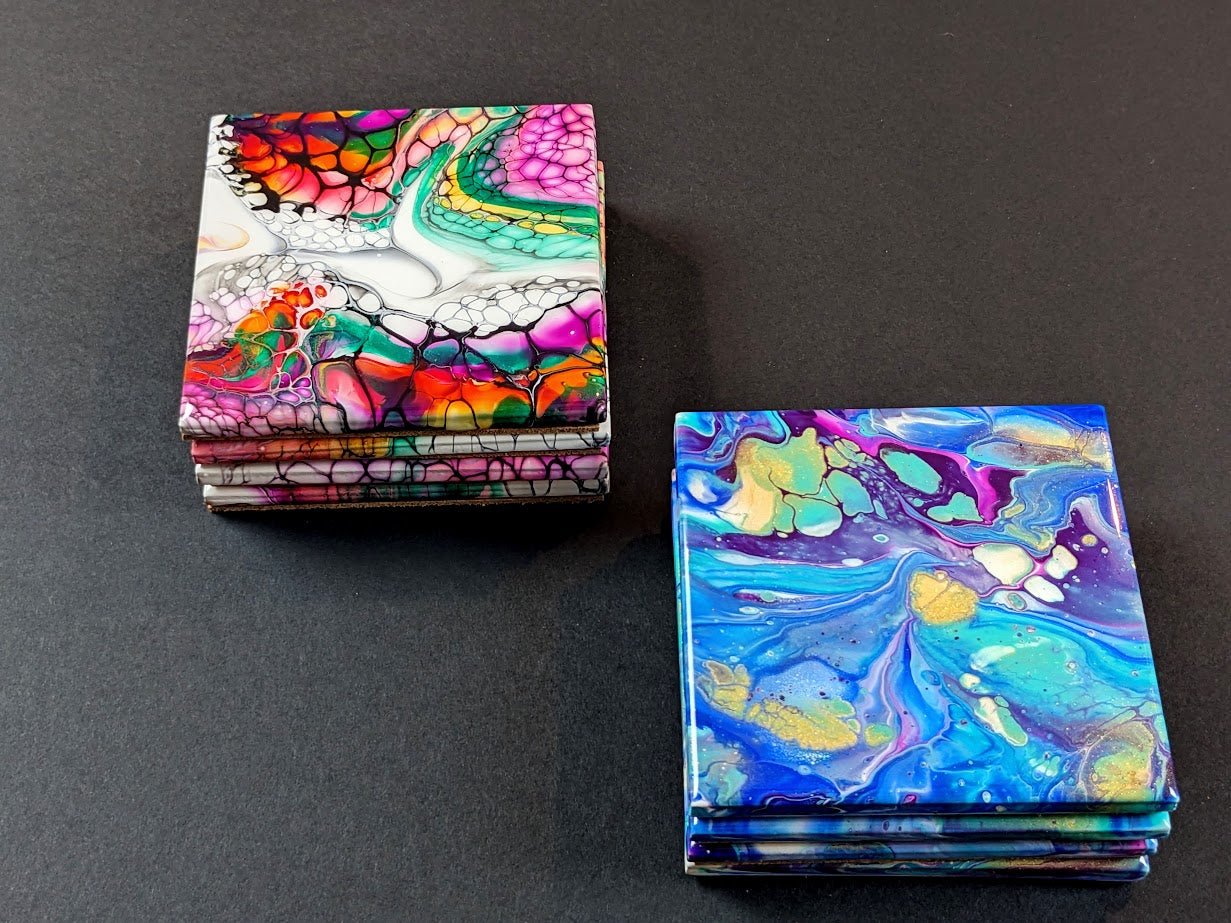 Coasters (Multiple Colors) by Local Memphis Artist Sandra Barrett