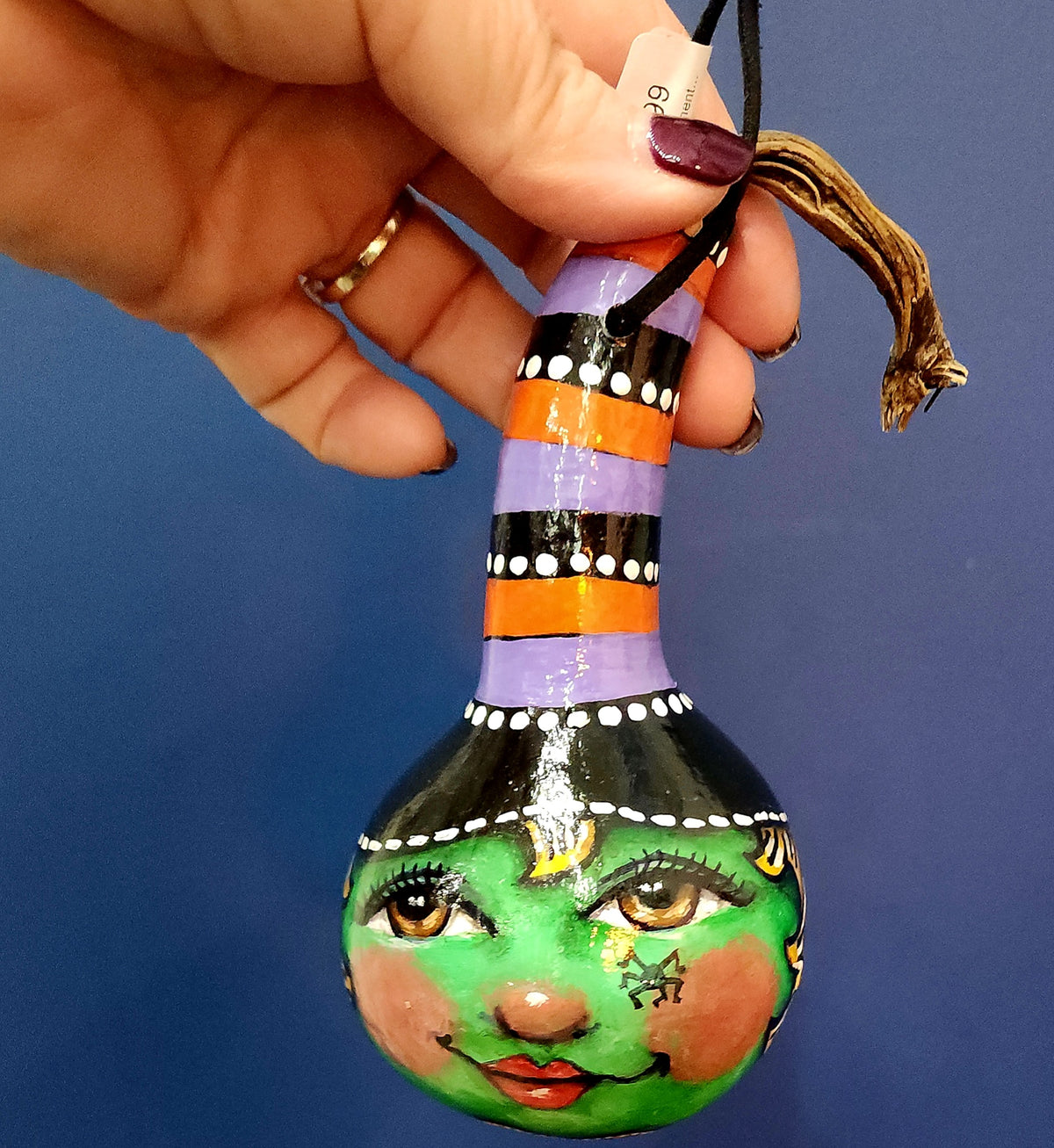 Gourd Ornaments created and painted by local Memphian Artist DJ Kelly