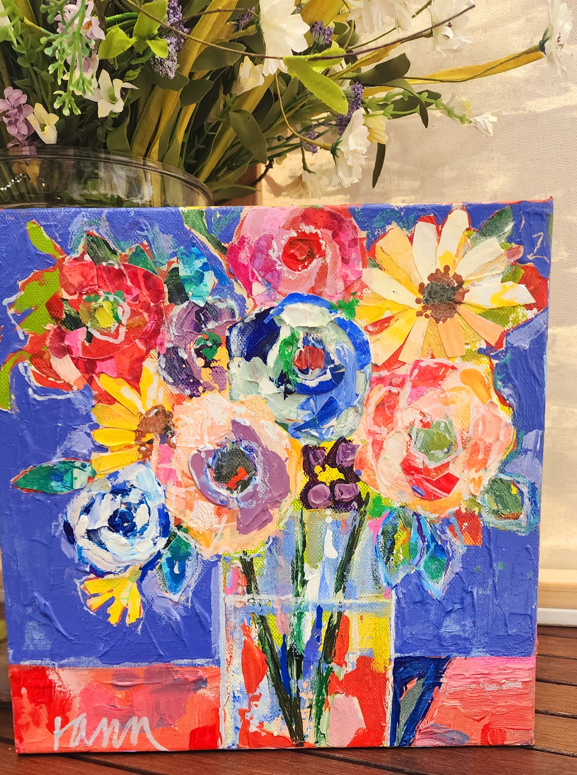 “Fresh Flowers” Original by Rita Woodward