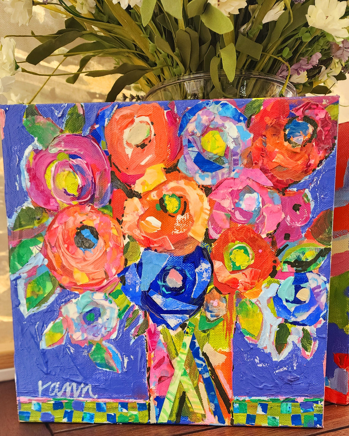 “Fresh Flowers” Original by Rita Woodward