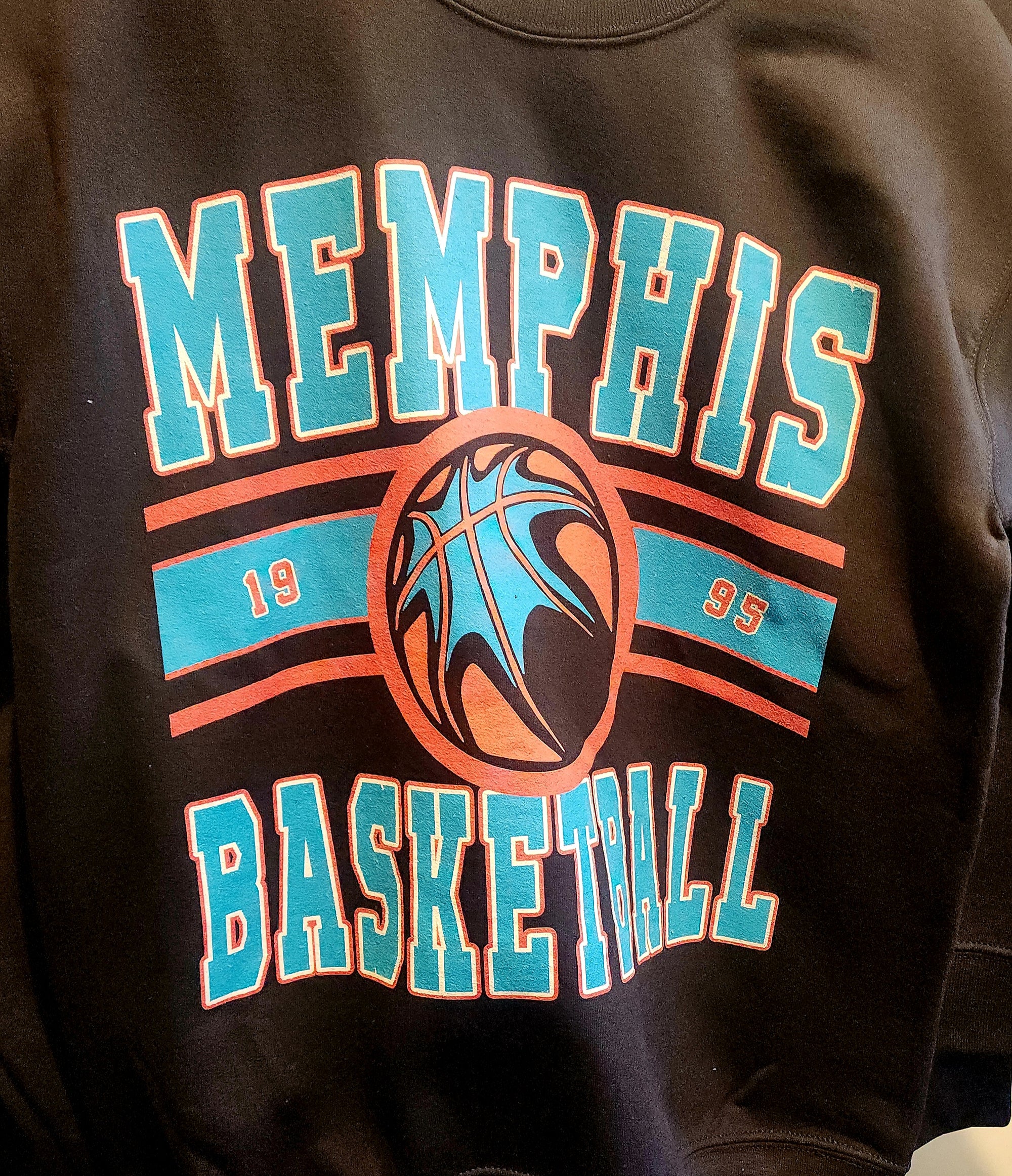 Vintage Memphis Grizzlies Sweatshirt – Retro Basketball Fan: Black