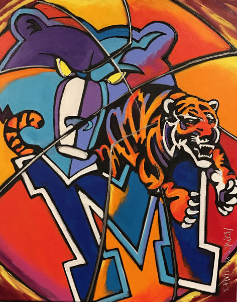 "GRRR...." Print by Local David Lynch