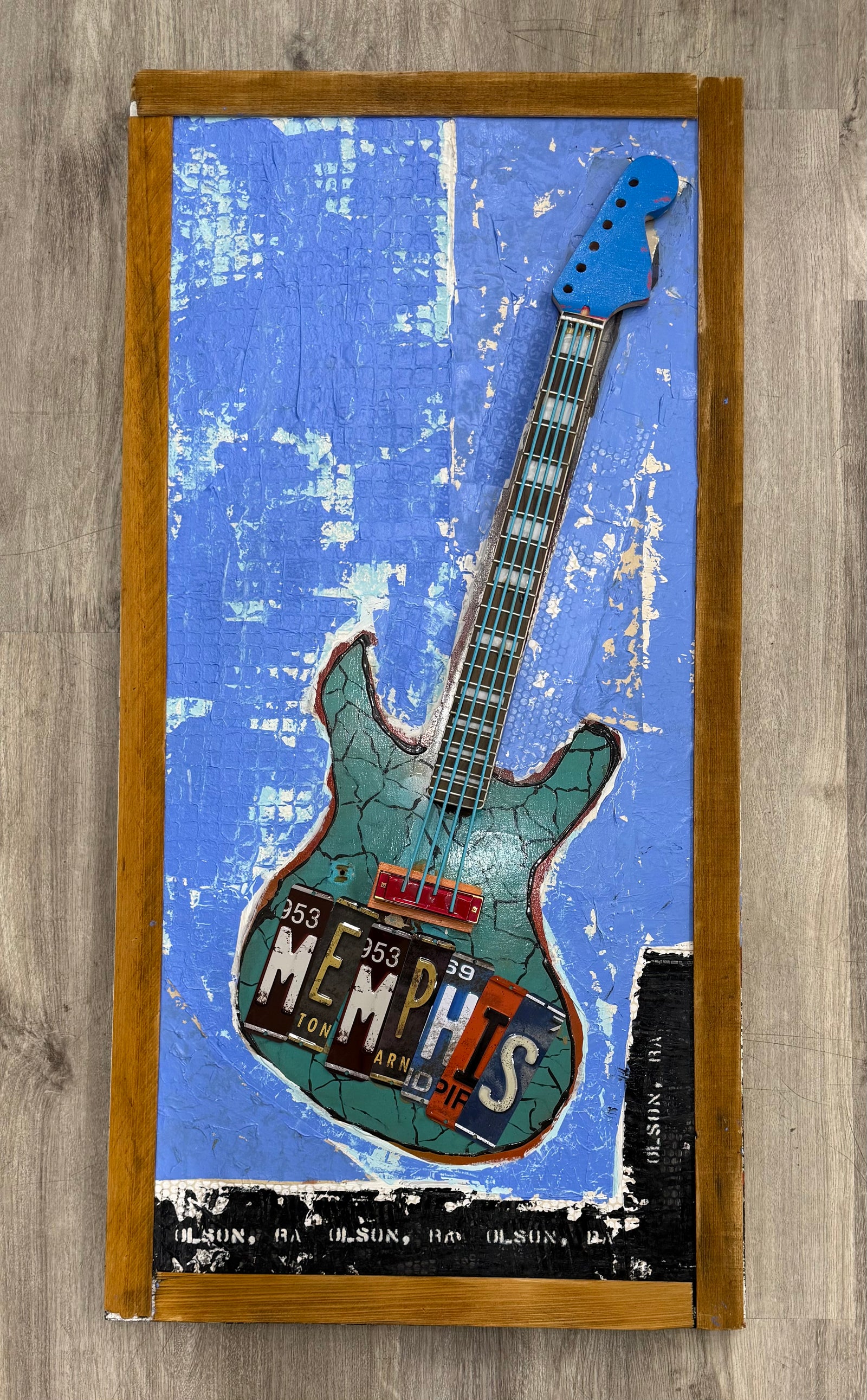 "Memphis" original painting by local Memphian Ron Olson