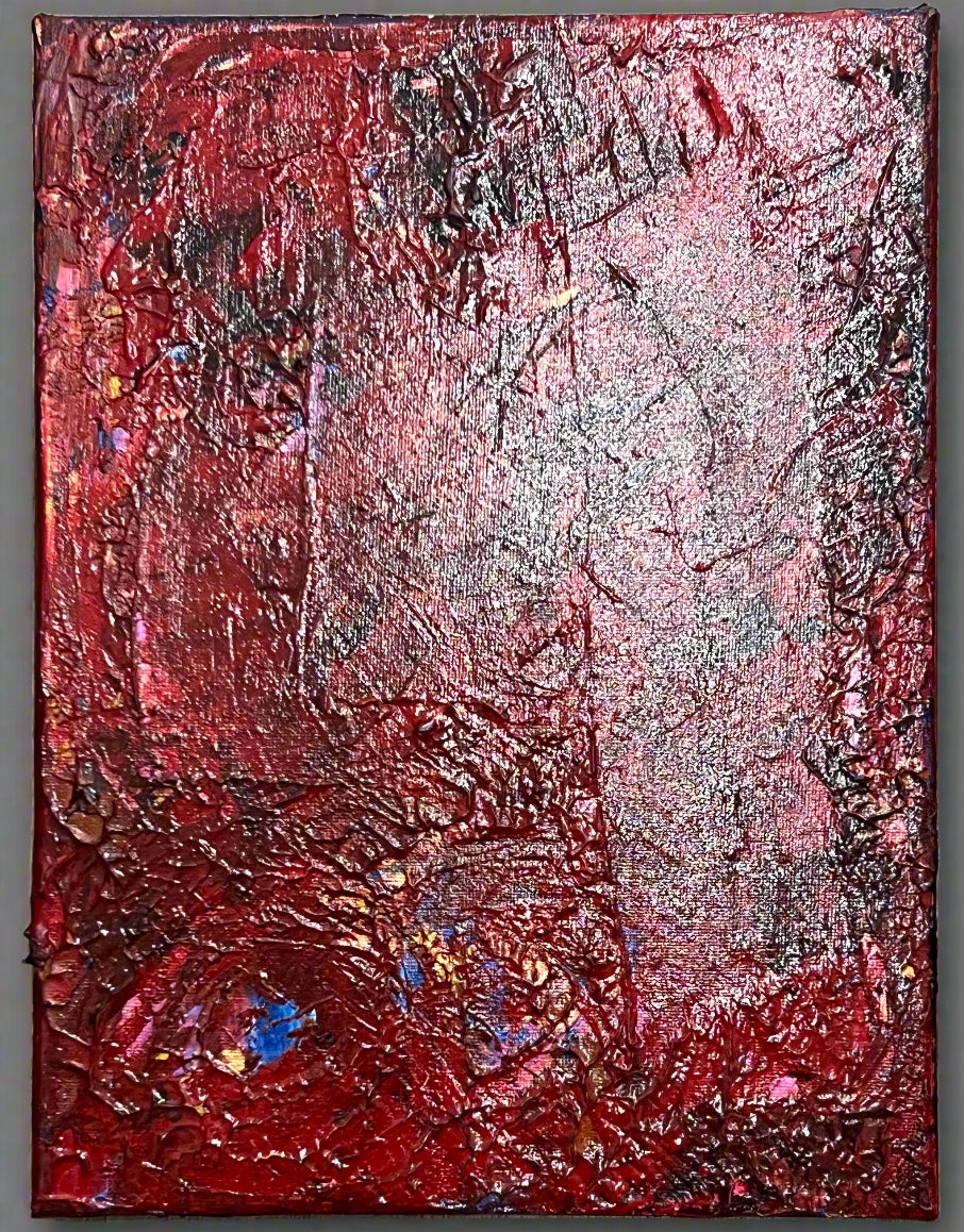 "Blue" Original on Canvas by Debra Edge