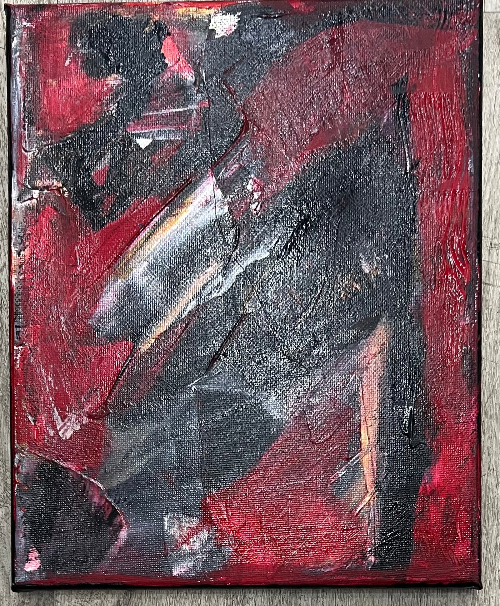 "Direction" Original on Canvas by Debra Edge