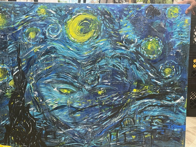 Skies of Memphis Original by Jade Miller