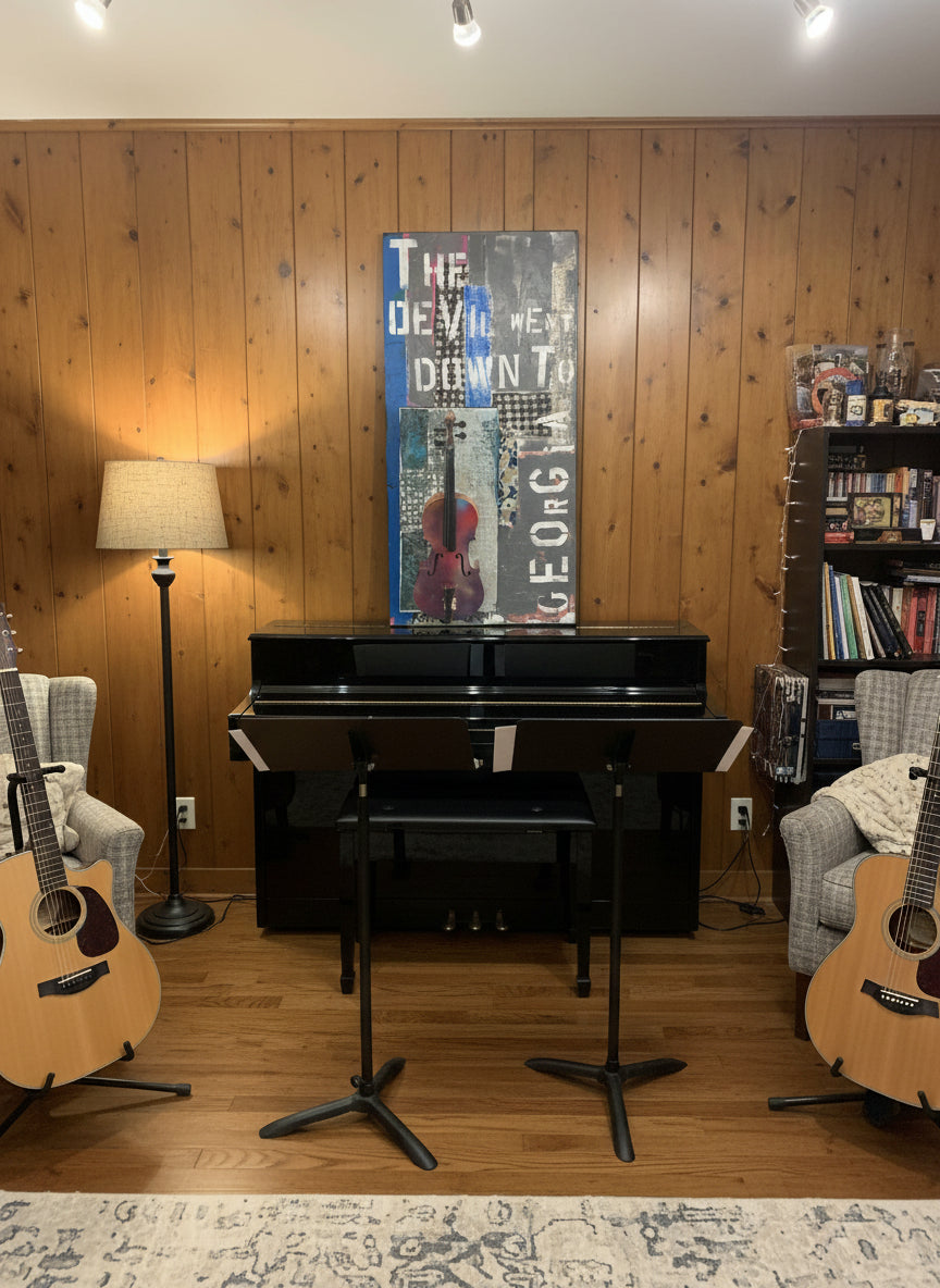 "Devil when down to Georgia" ORIGINAL painting by local Memphian Ron Olson