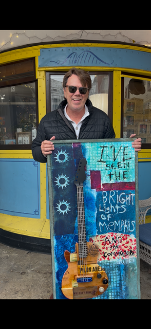 "bright light" ORIGINAL painting by local Memphian Ron Olson