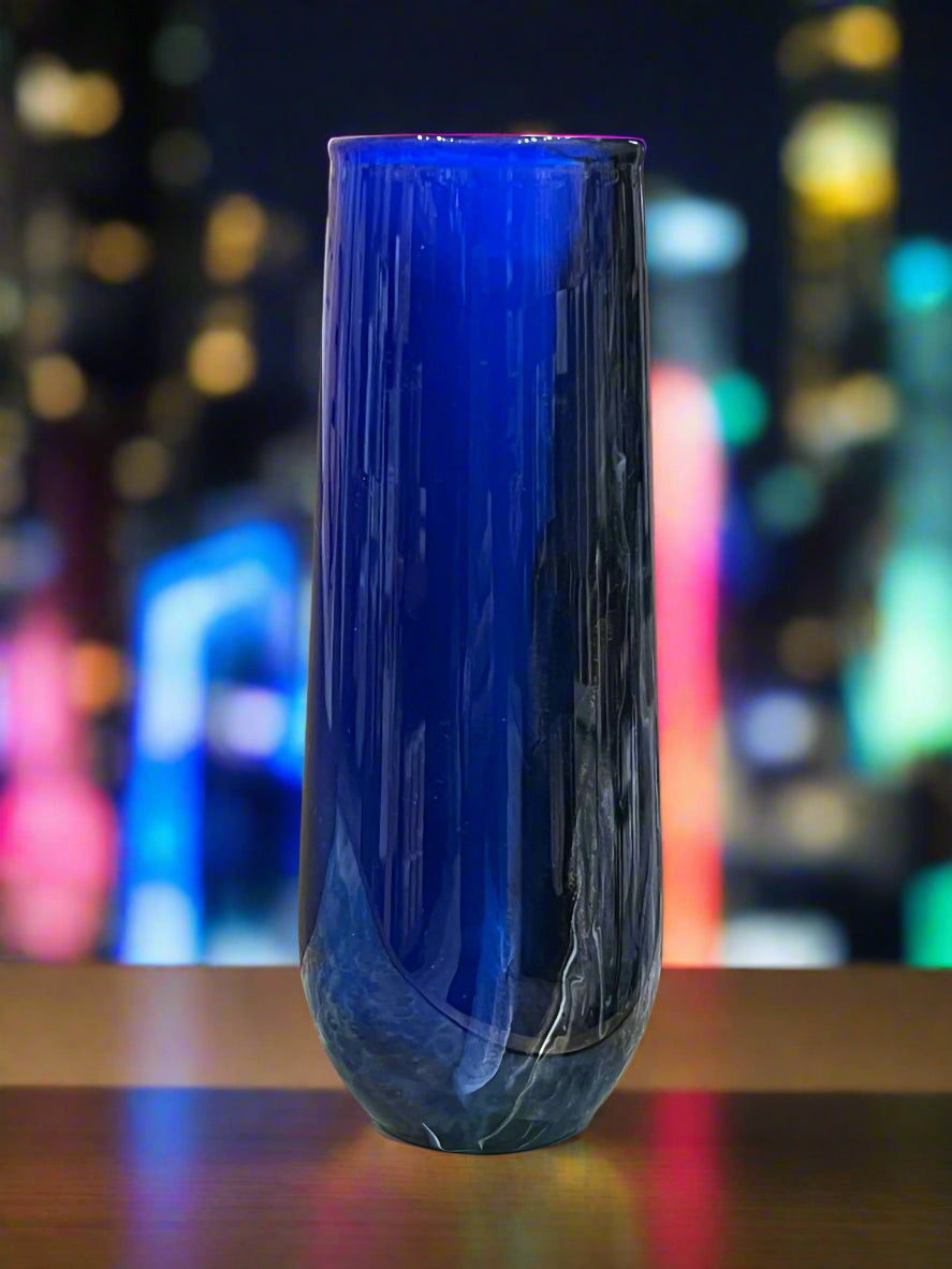 Glassware "Memphis Blues" Collection - by Local Memphis Artist Sandra Barrett