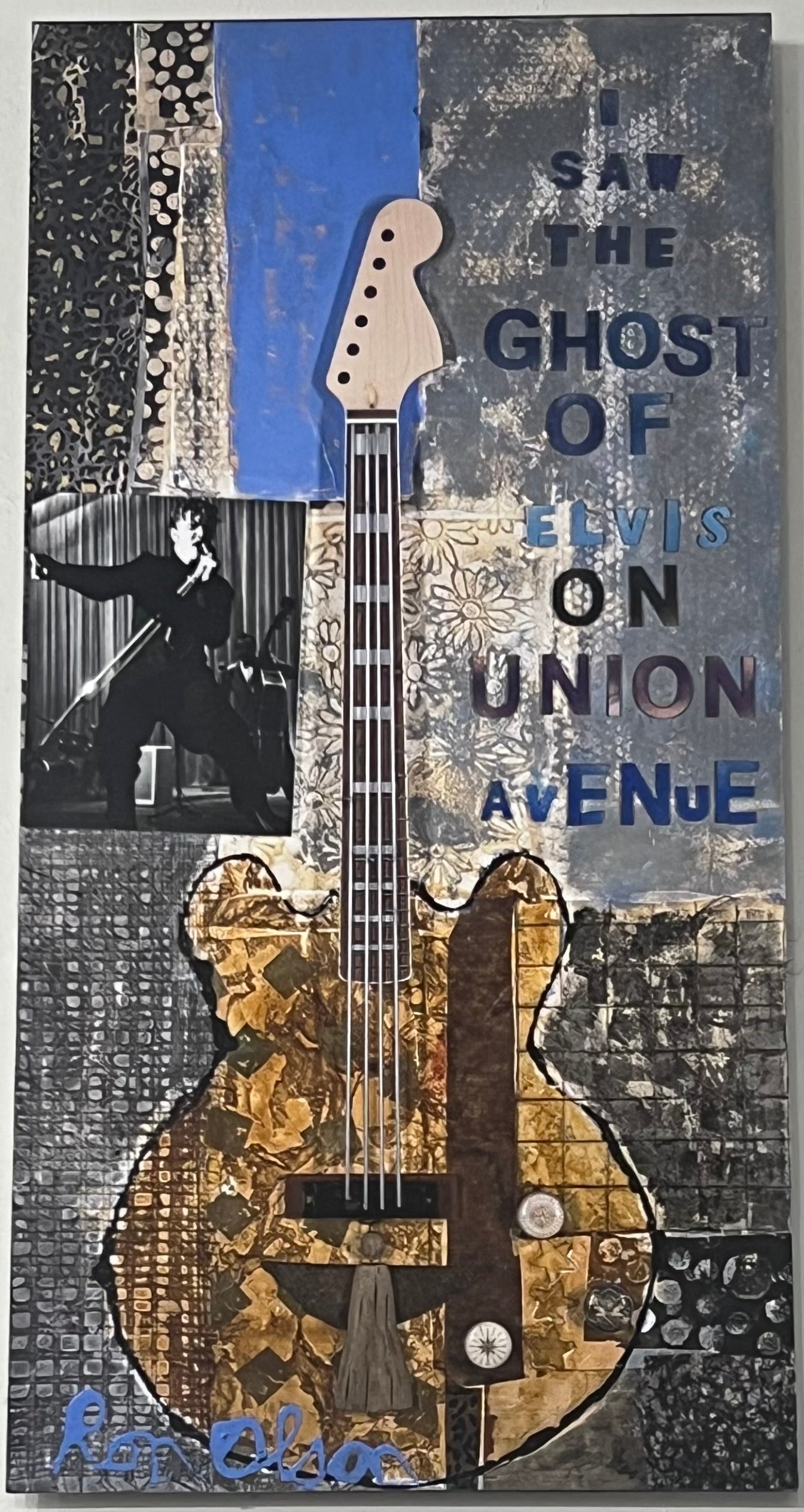 "The Ghost" REPRODUCTION of an original painting by local Memphian Ron Olson