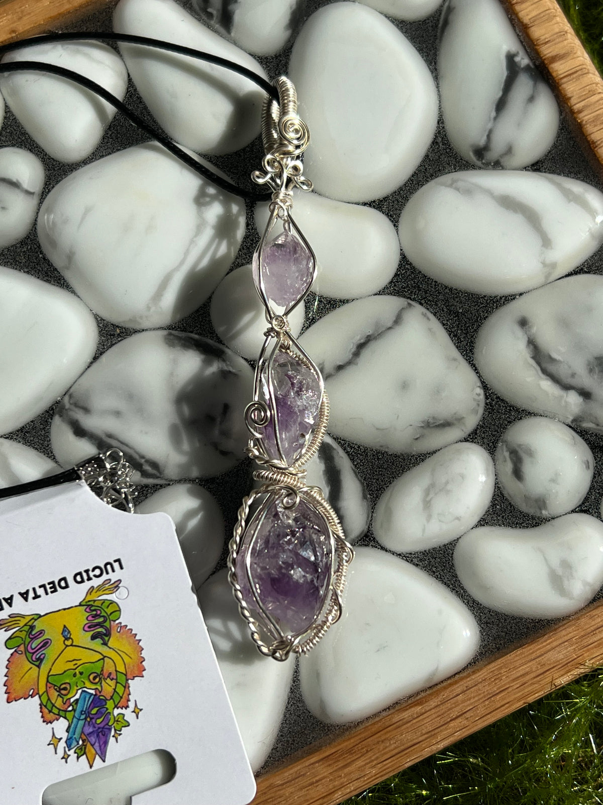 Amethyst Stack Sterling Silver