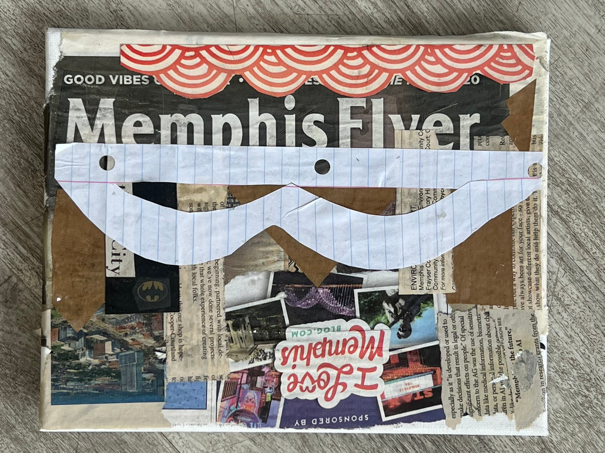 Memphis 8 x 10 Mod Podge by Jade Miller