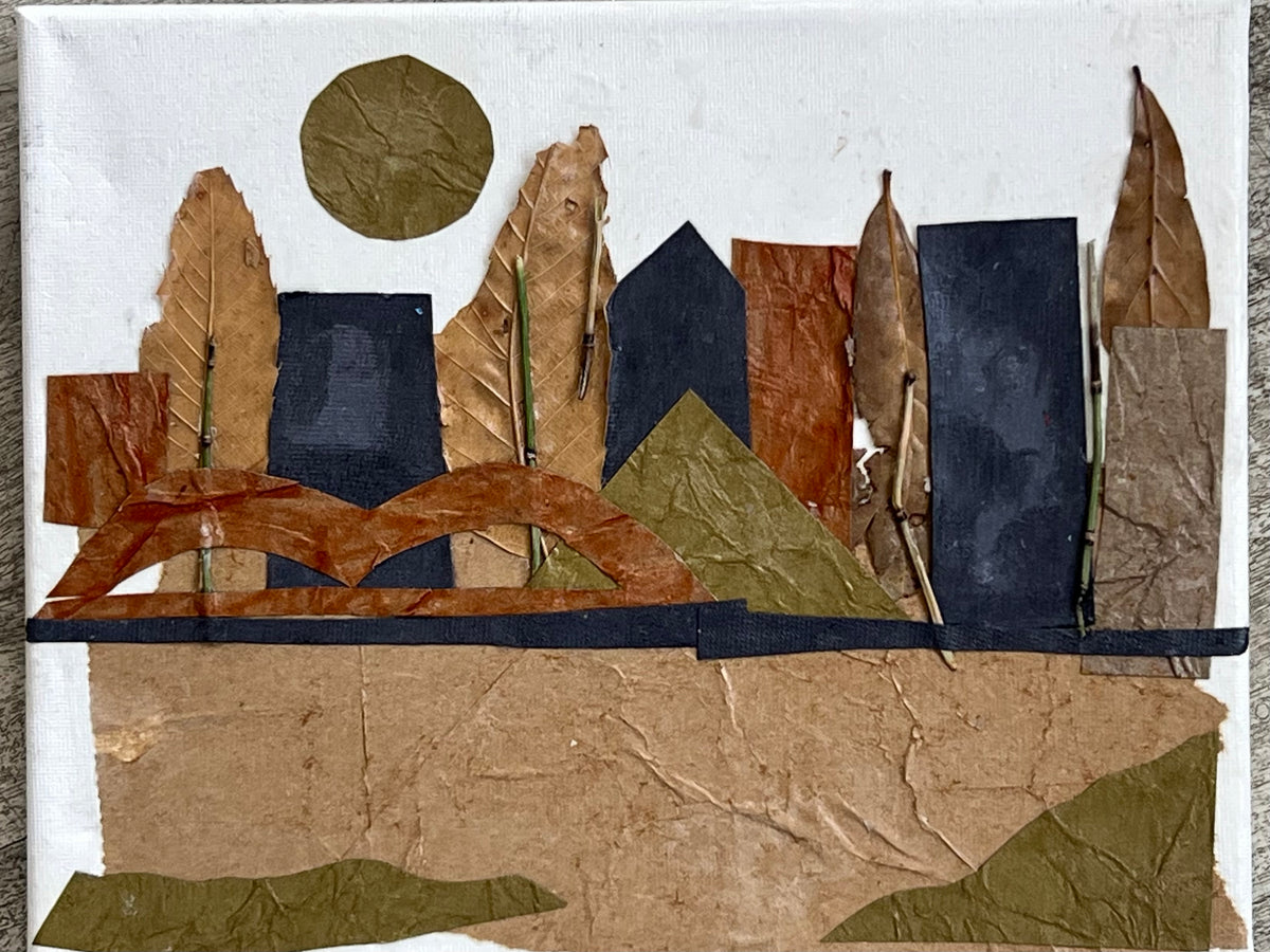 Memphis 8 x 10 Mod Podge by Jade Miller