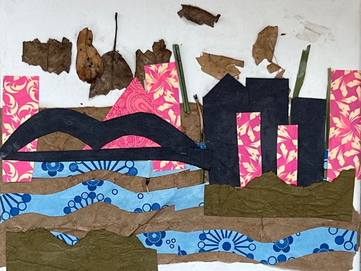 Memphis 8 x 10 Mod Podge by Jade Miller