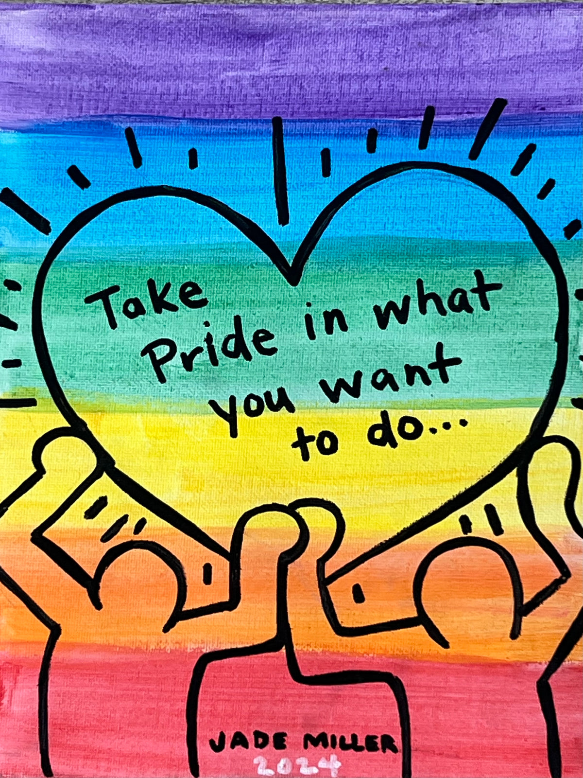 Memphis 8 x 10 Mod Podge by Jade Miller