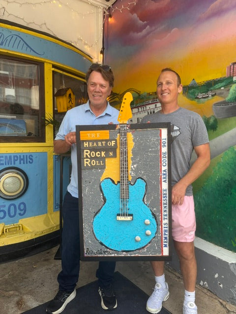 "Memphis, Tn " ORIGINAL painting by local Memphian Ron Olson