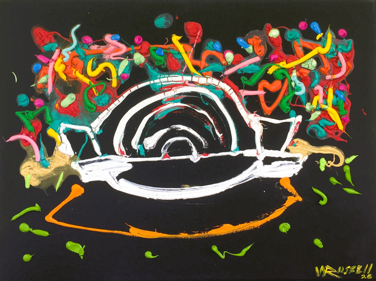 "Overton Square" Original by Local Artist Wayne Russell