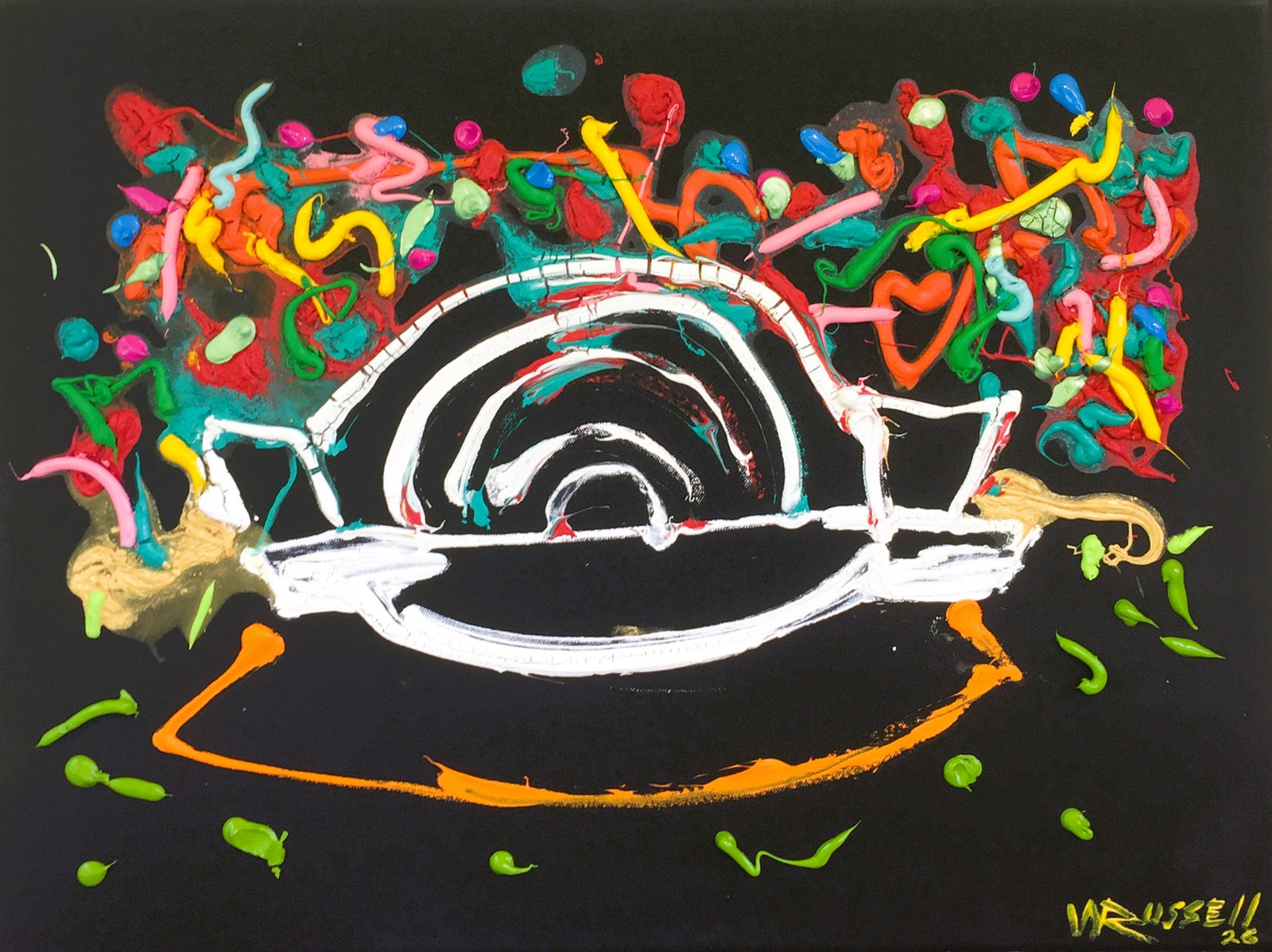 "Overton Square" Original by Local Artist Wayne Russell