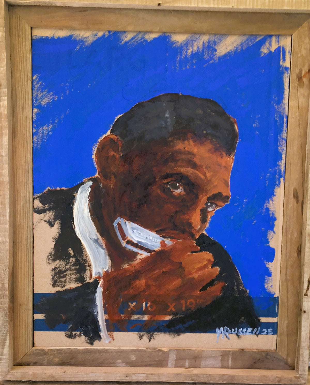 " Mississippi John Hurt "- Original by Local Artist Wayne Russell