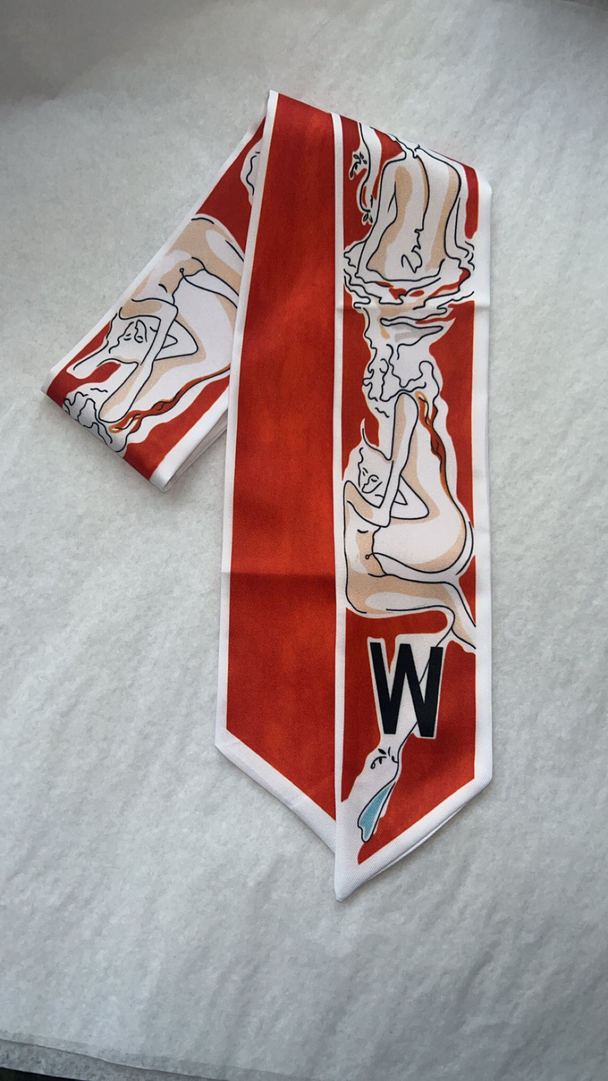 Ribbon Scarf/ Purse Scarf