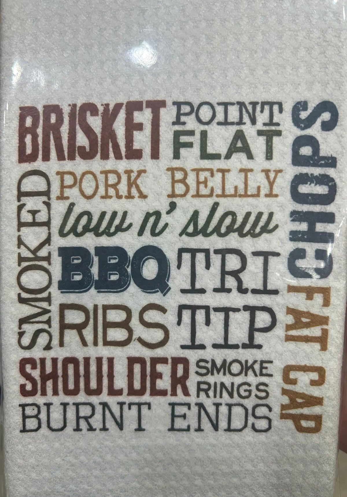 Brisket Dish Towel, Tea Towel