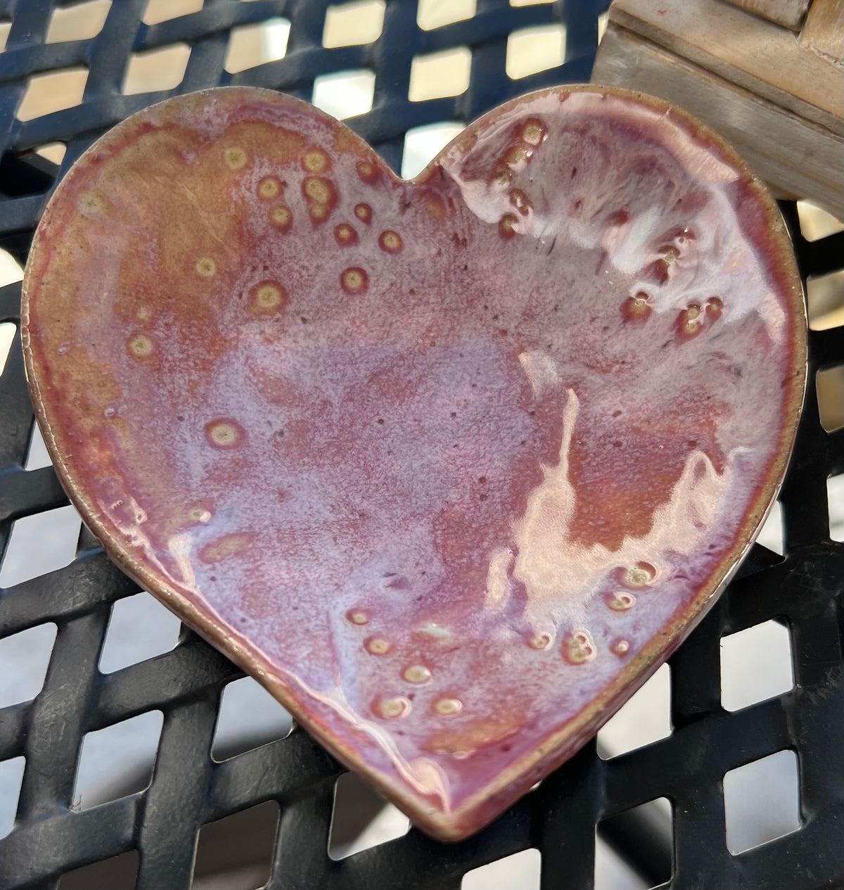 Ceramic Pottery Heart Bowls