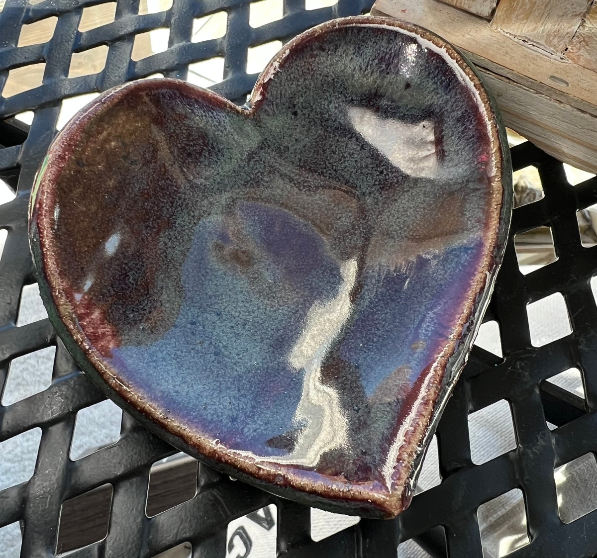 Ceramic Pottery Heart Bowls