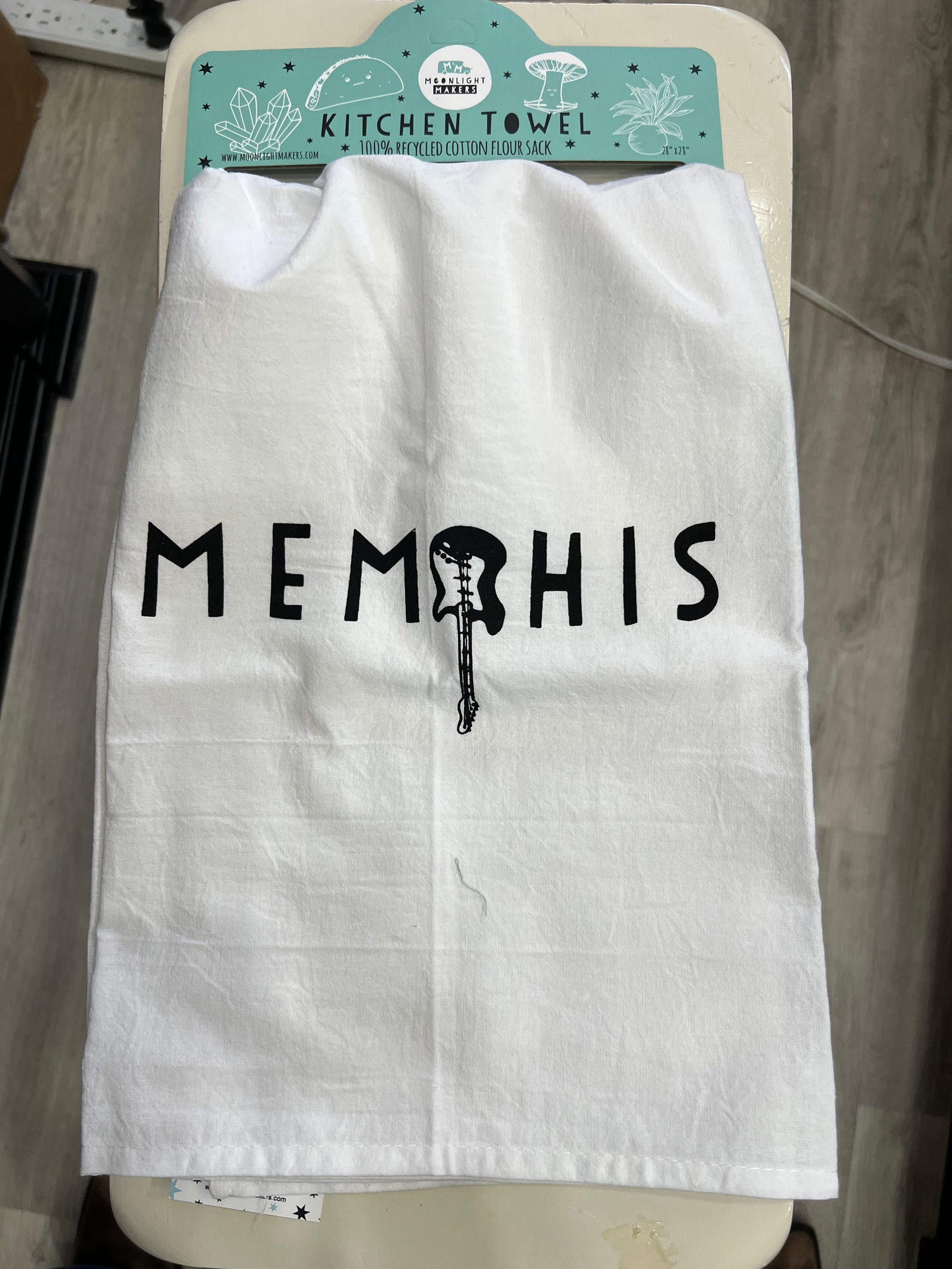 Memphis! - Dish Towels - White