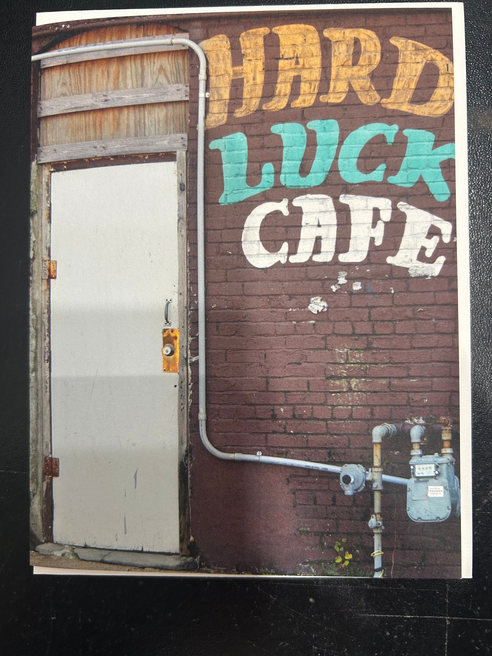 "Hard Luck Cafe", Memphis Tenn Card by Karen Pulfer Focht