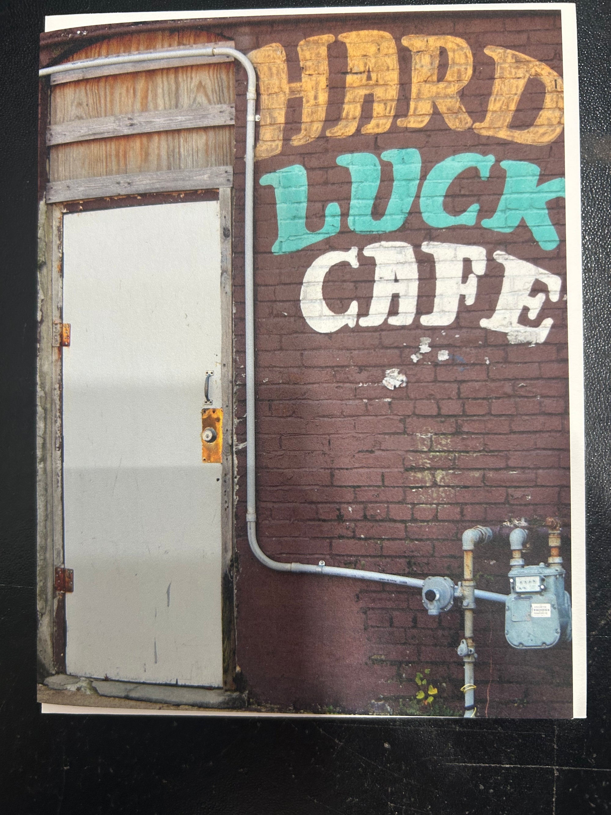 "Hard Luck Cafe", Memphis Tenn Card by Karen Pulfer Focht