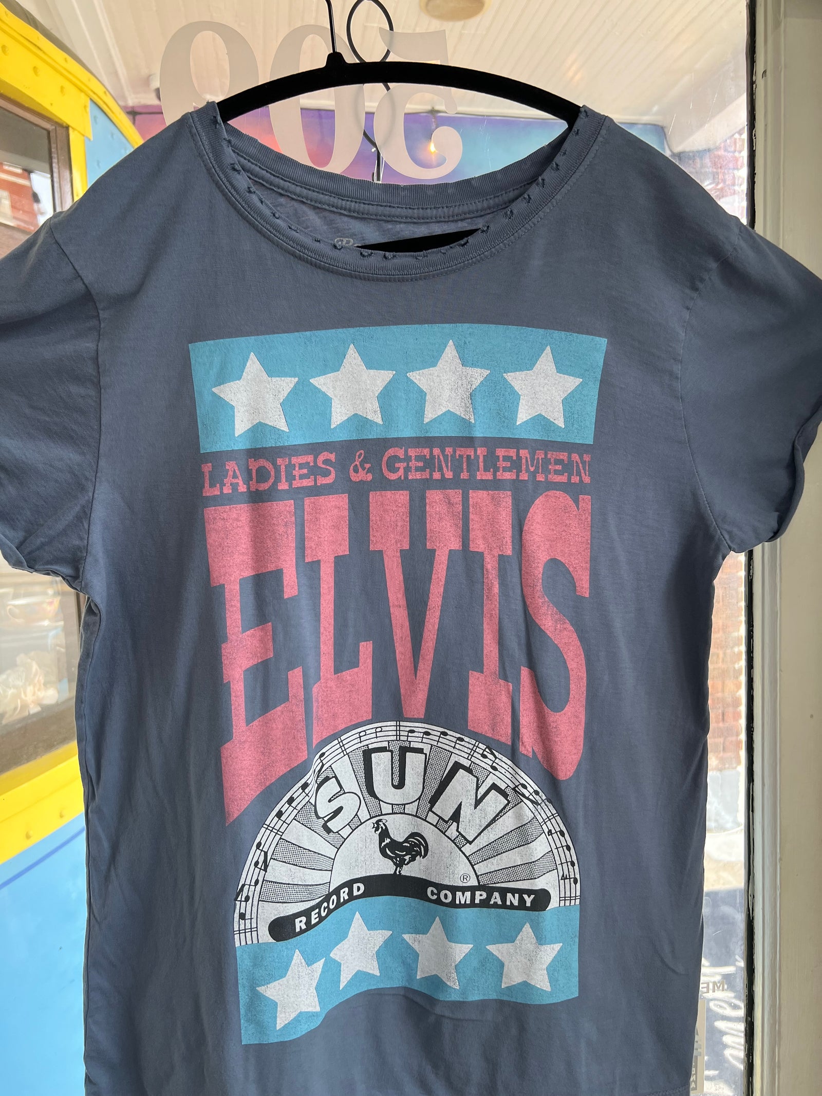 Sun Records X Elvis Presley Ladies & Gents Tee