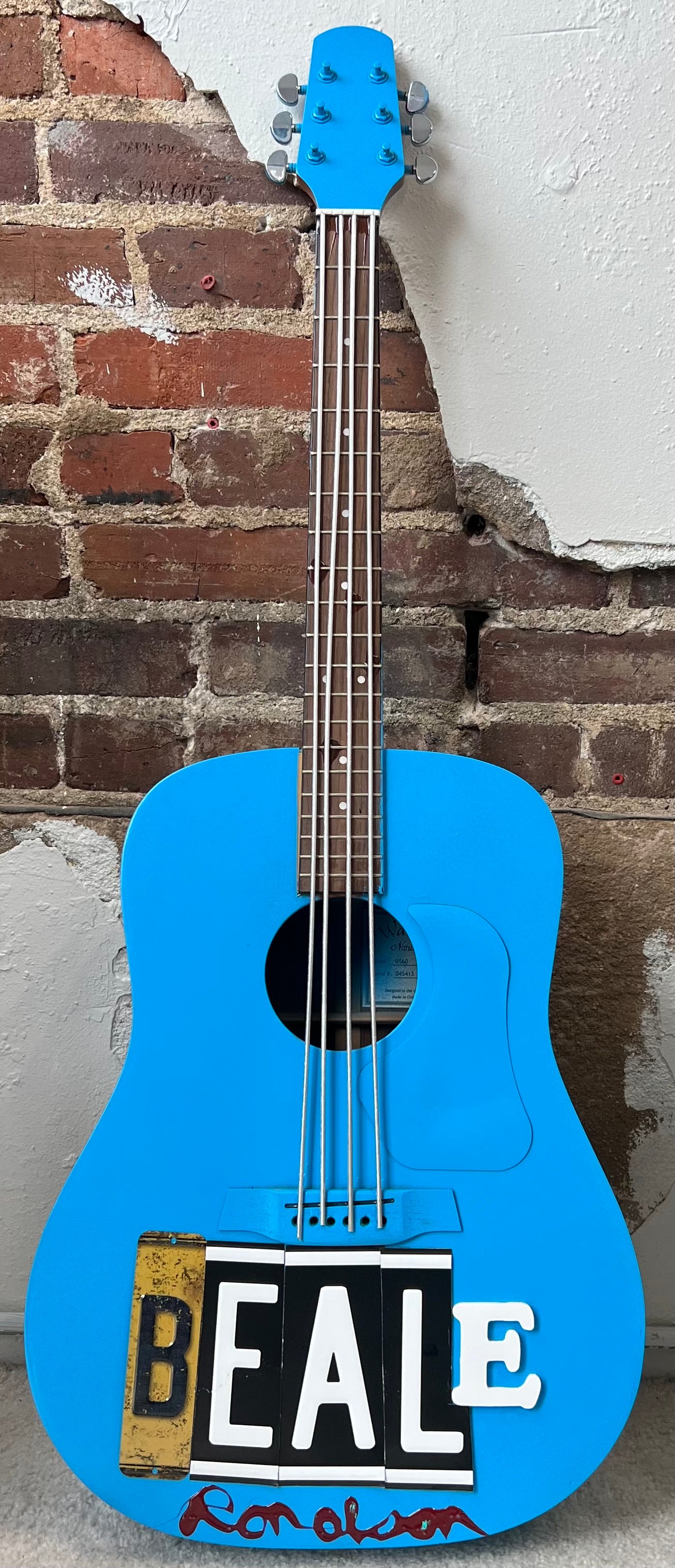 "Beale" The Blue Guitar by Ron Olson