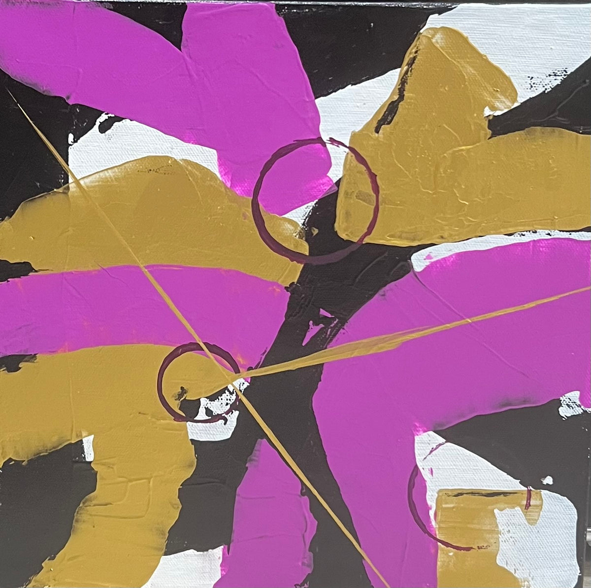 Canvas Art  - "Sensuelle" by Local Artist Sandra Barrett