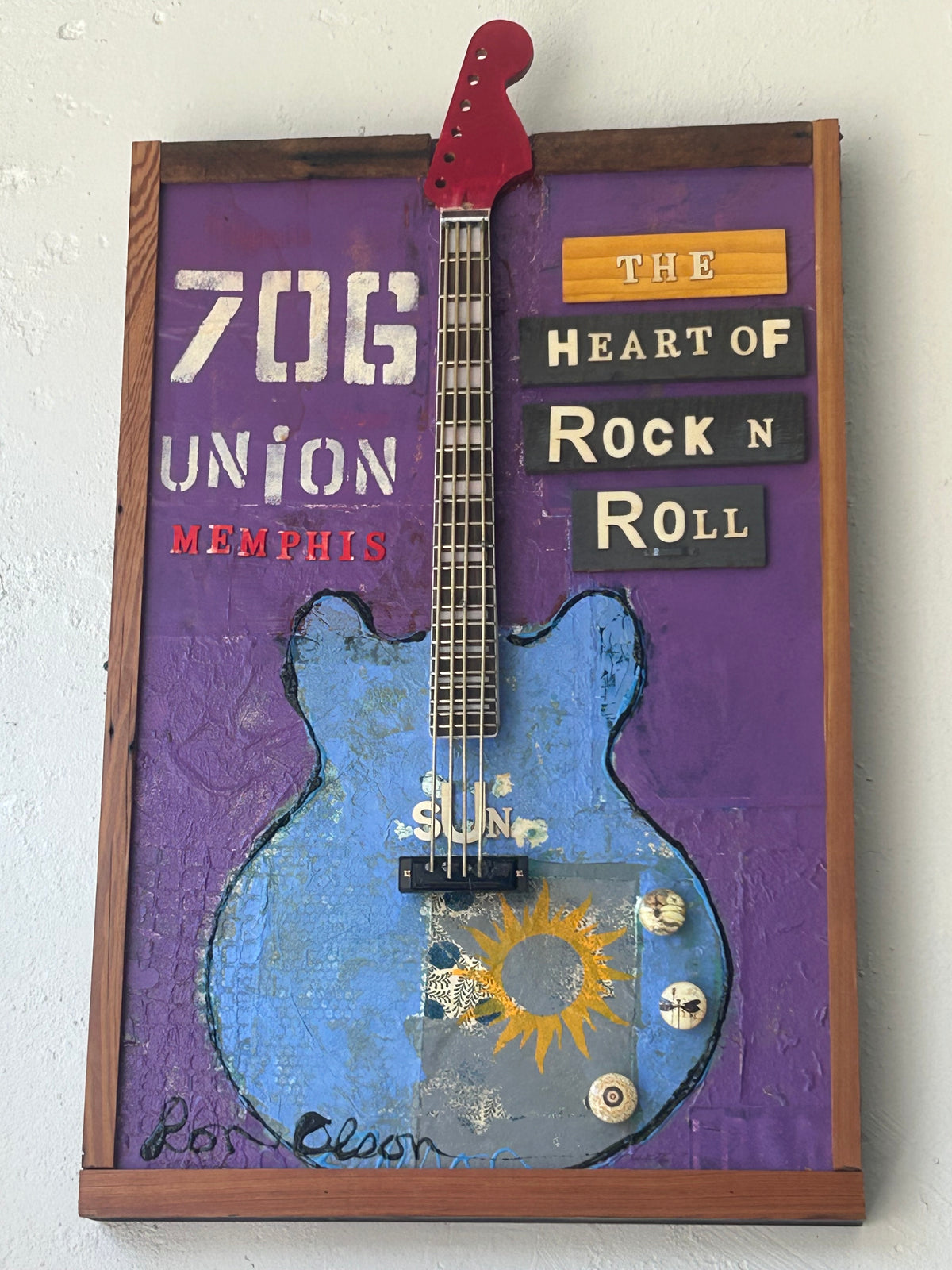 &quot;706 Union Ave&quot; ORIGINAL painting by local Memphian Ron Olson