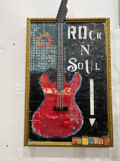 "Rock n Soul" Original painting by local Memphian Ron Olson