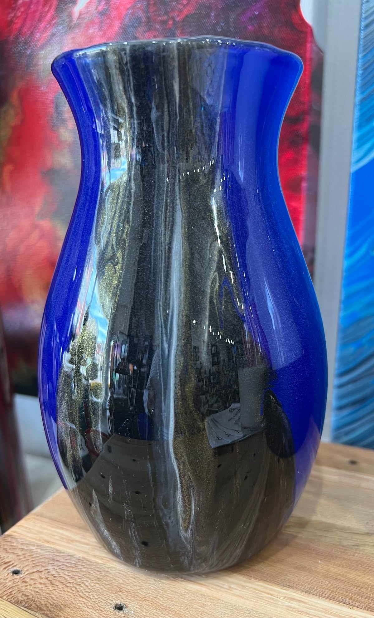 Vases By Local Memphis Artist Sandra Barrett / Multi colors and sizes to choose from
