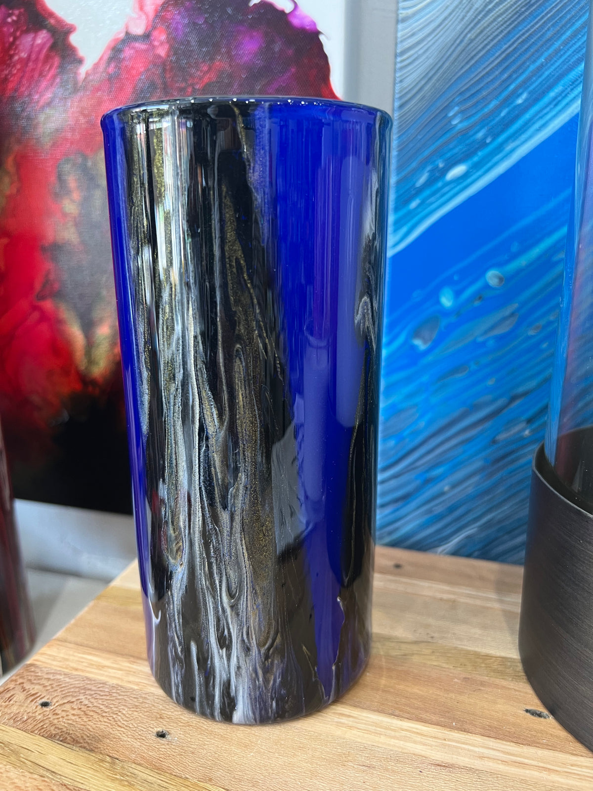 Vases By Local Memphis Artist Sandra Barrett / Multi colors and sizes to choose from