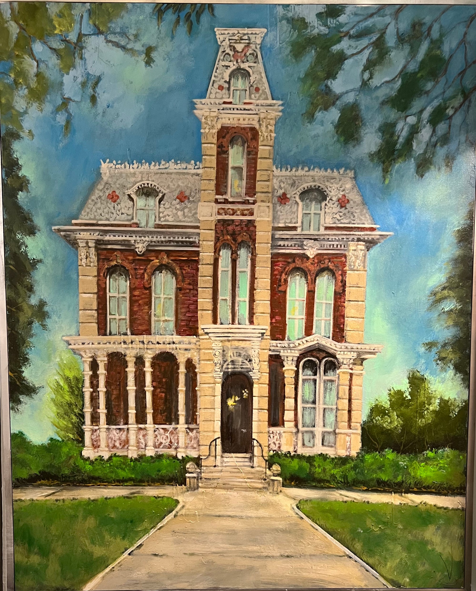 Fontaine House By Memphis local artist Judy Vandergrift