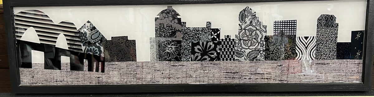 Memphis Skyline Framed (Color or Black &amp; White): Local Artist AnnaMade Designs