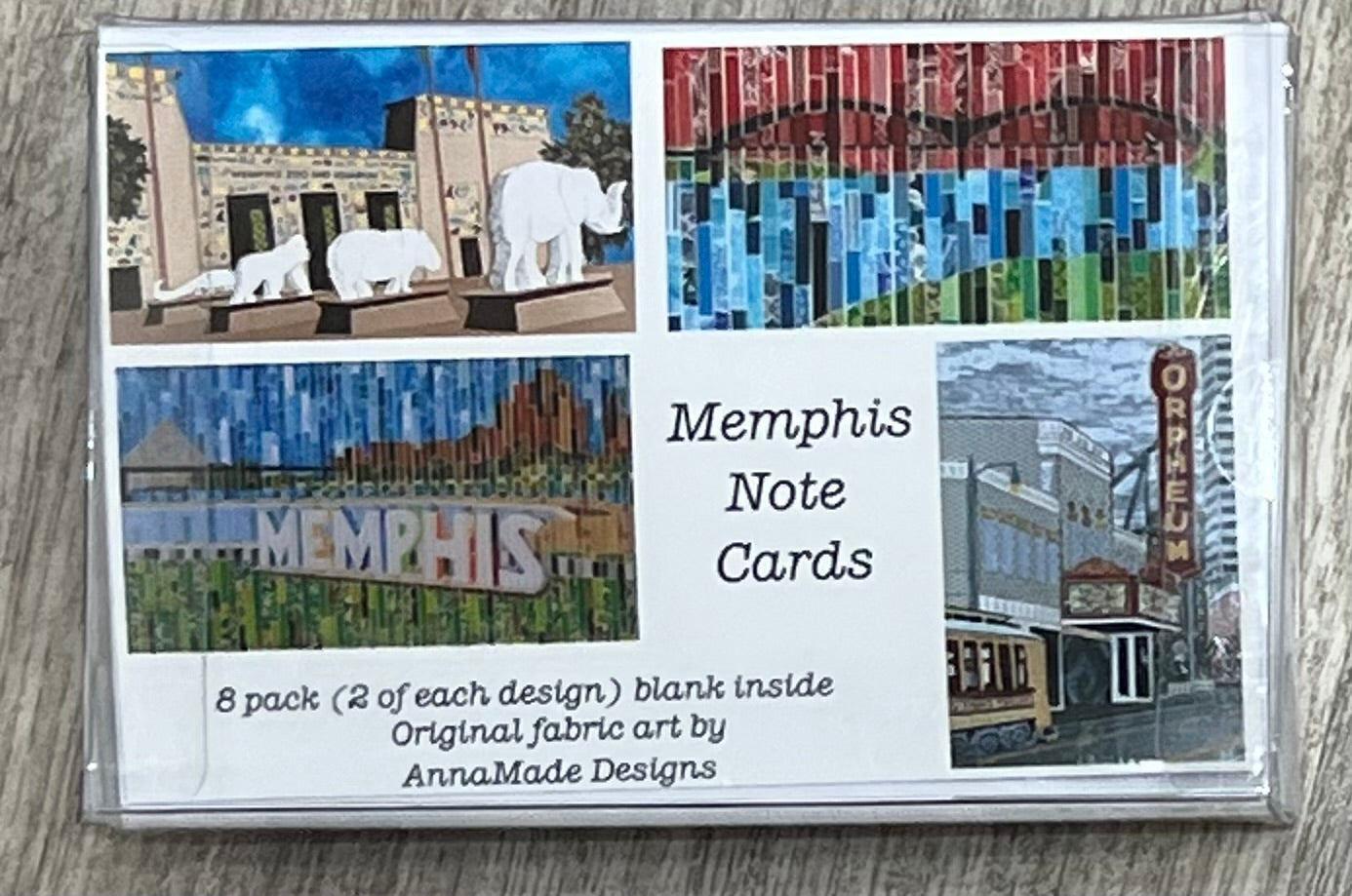 Memphis Notecards: Local artist AnnaMade Designs
