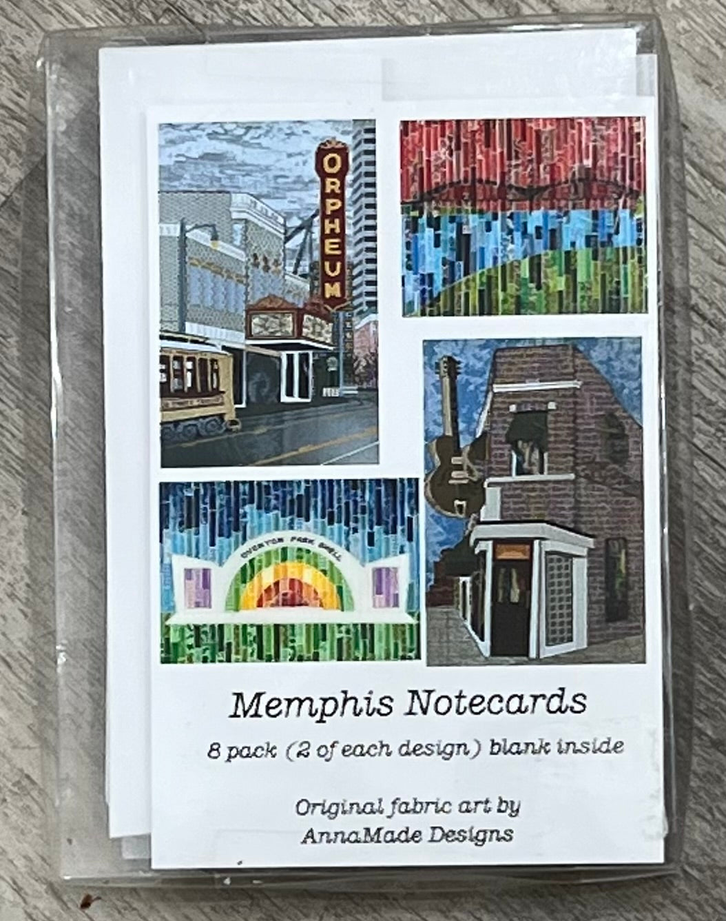 Memphis Notecards: Local artist AnnaMade Designs