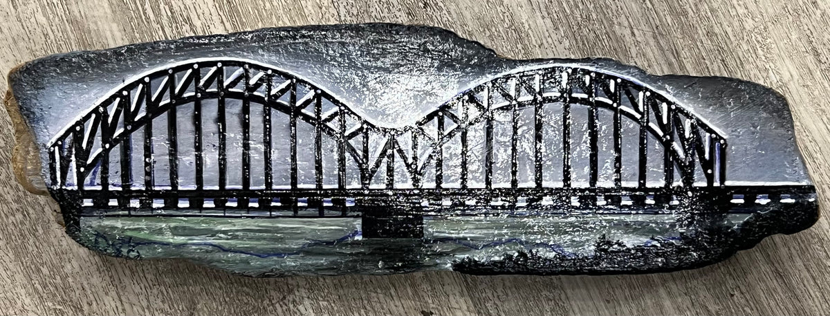 Mississippi Driftwood Art Original by  DJ Kelly