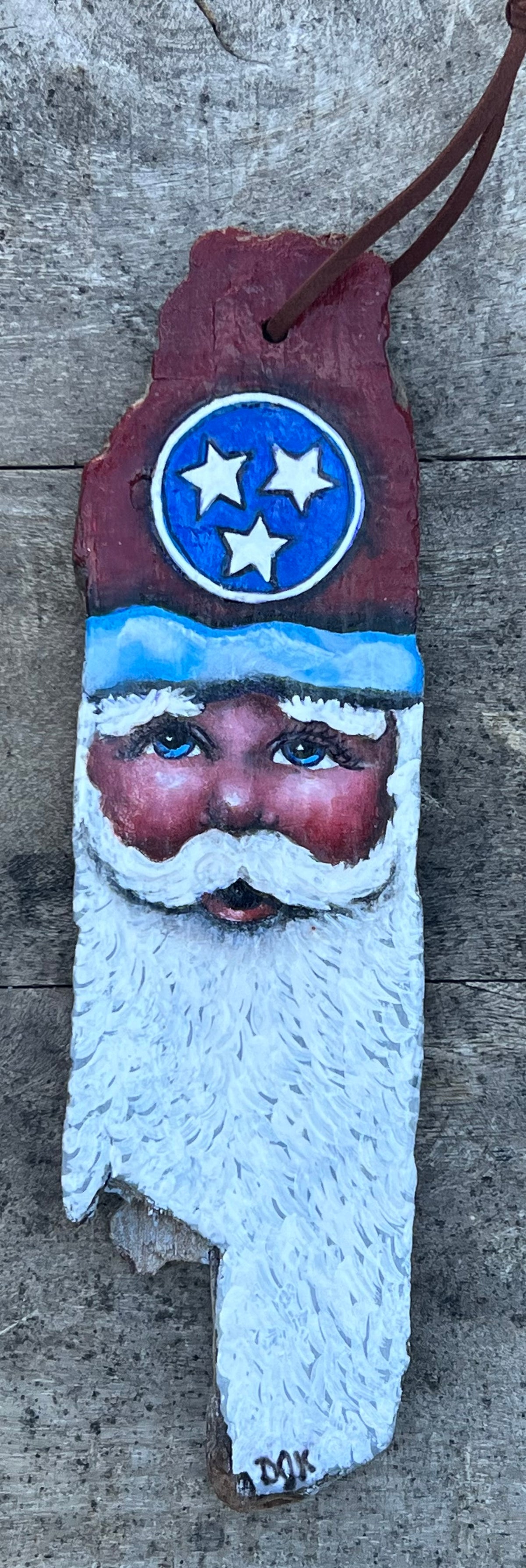 Mississippi Driftwood Art Original by  DJ Kelly