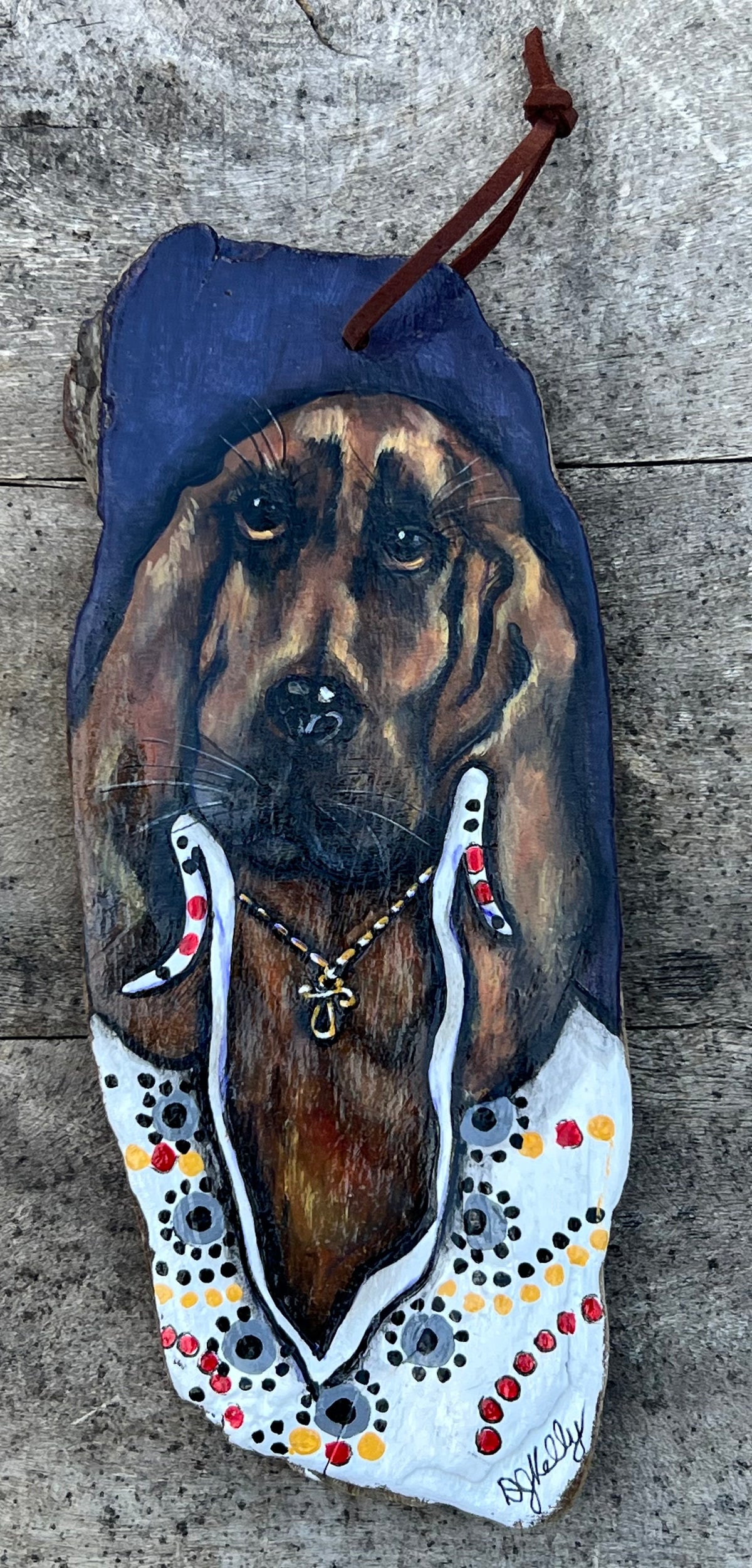 Mississippi Driftwood Art Original by  DJ Kelly