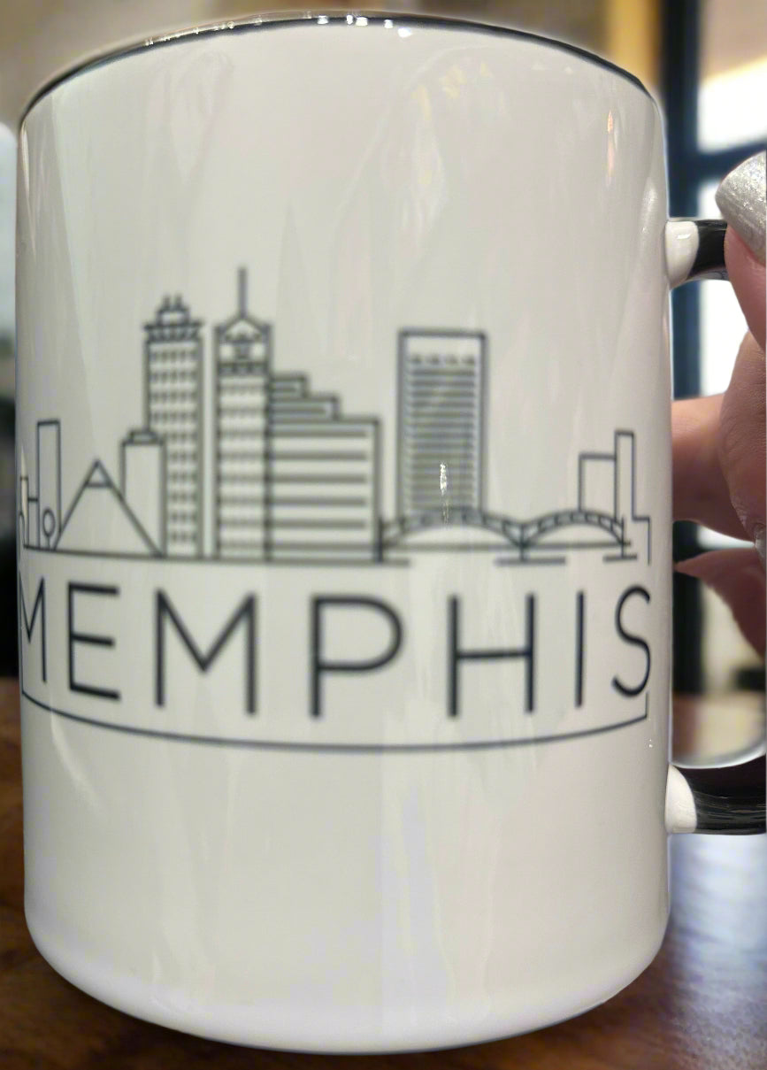 Memphis Skyline Coffee Mug