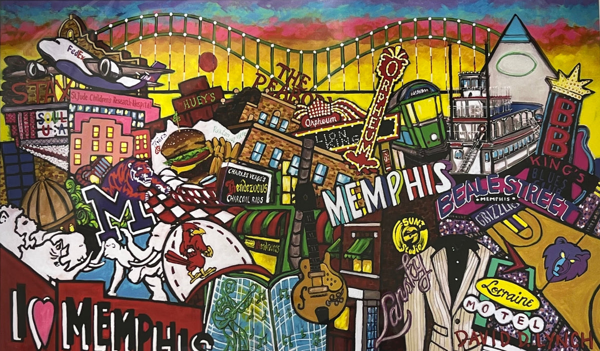 &quot;Best of Memphis&quot; Original by David Lynch