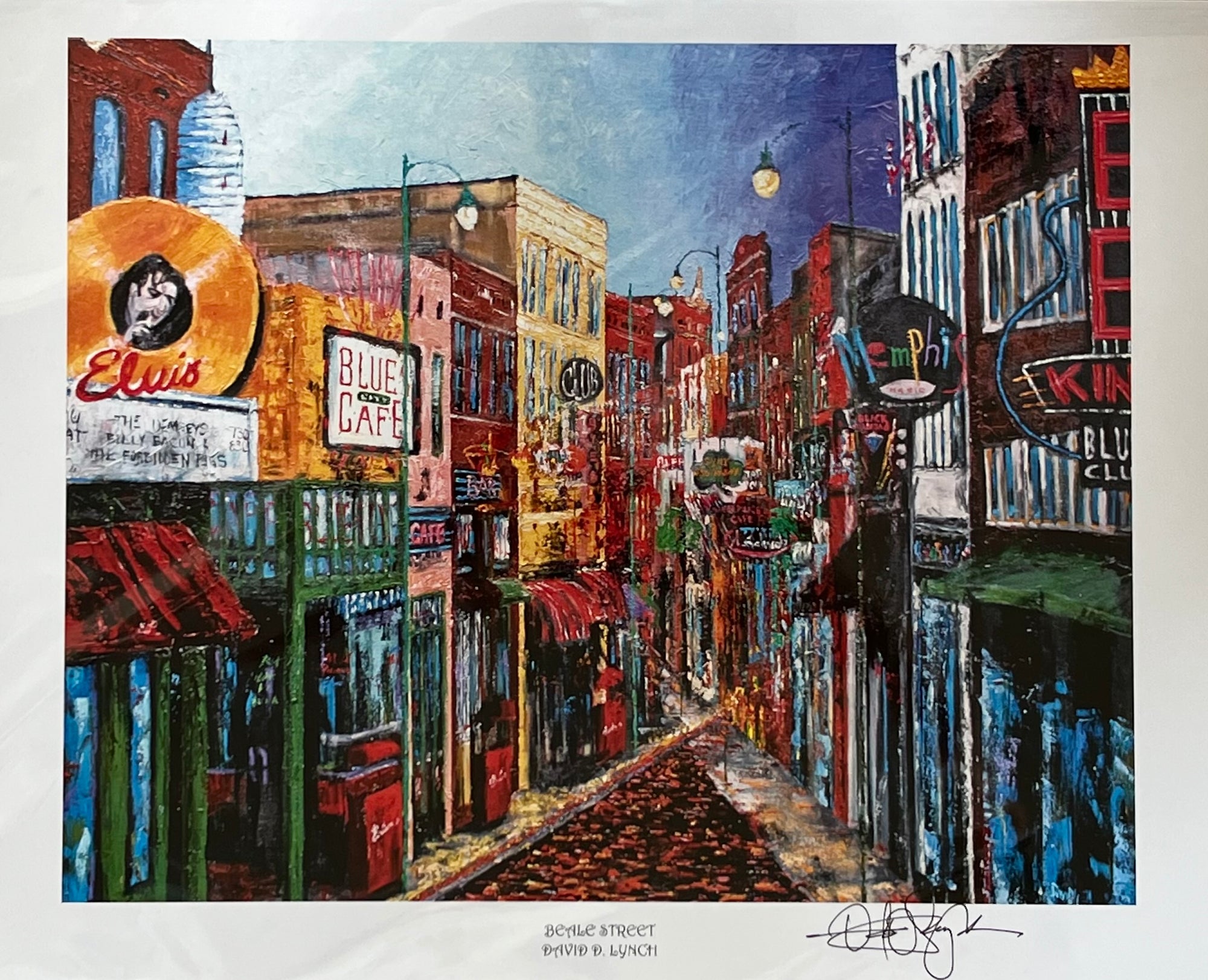 Art Print "Beale Street" (Classic) by David Lynch