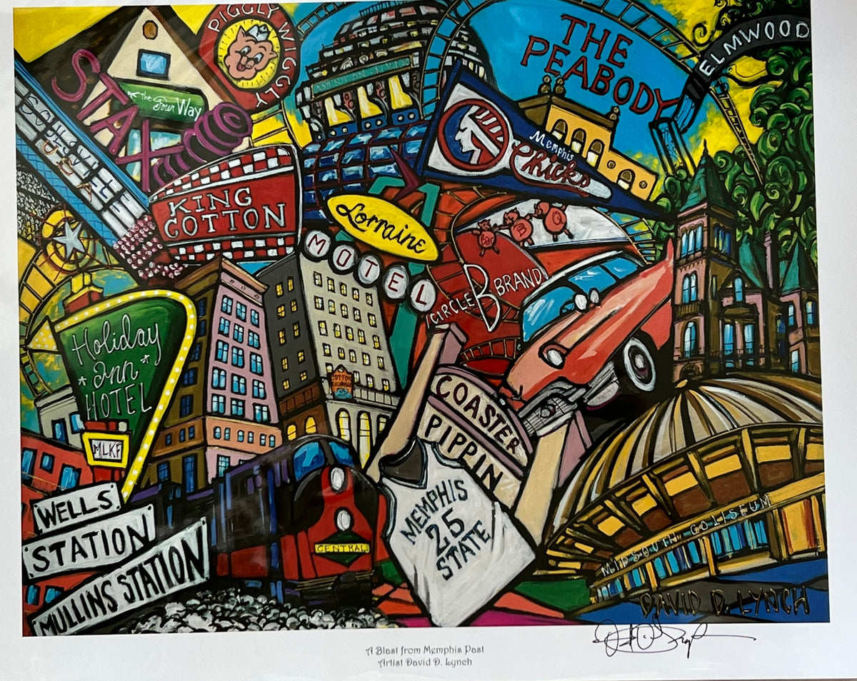 Print "A Blast from the Past" by Local Artist David Lynch