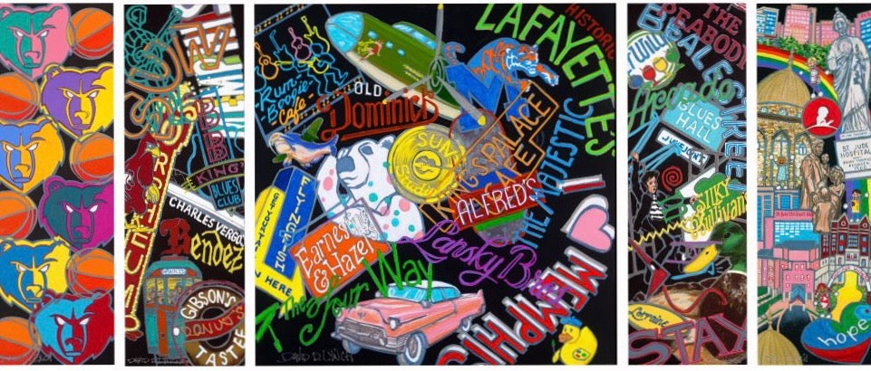 &quot;Memphis Mojo&quot; Print by David Lynch